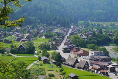 2016年夏～白川郷から高山通って乗鞍、下呂の3泊4日の旅～１日目