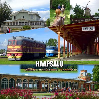 ヘルシンキ・タリン・ムフ島、６泊８日 ５ -ムフ島、Tihuse Riding Farmで乗馬トレッキング、風車レストラン、Saaremaa Veski で昼食、ハープサル、Kuursaalでバルト海の景色を堪能-