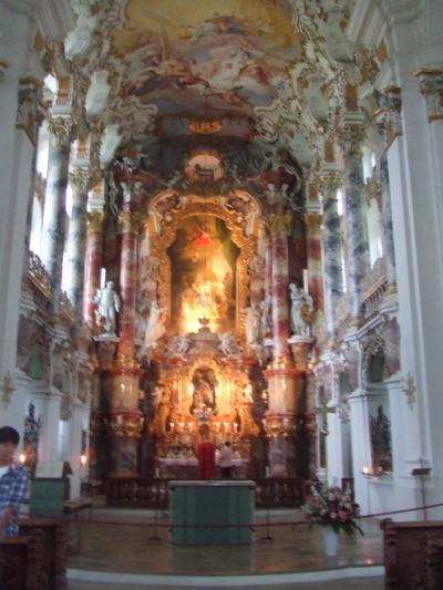 2016.8 フランス・ドイツ・オーストリア 一人旅⑭ ~フュッセン街歩きとヴィース教会~