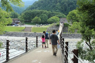 世界遺産　白川郷と国立公園　穂高