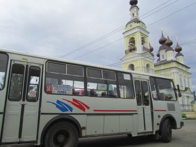 2016年ロシア黄金の環めぐりの旅・ハイライトその11【移動編・バス】日帰りあるいは１泊荷物の軽装で臨んだのんびり田舎を走る長距離バスの旅