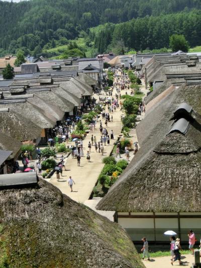 重要伝統的建造物群保存地区『大内宿』と福島三十景『塔のへつり』