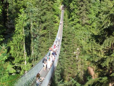 ほのぼの一家のカナダ旅行⑥６日目キャピラノ吊橋～スタンレーパークサイクリング編