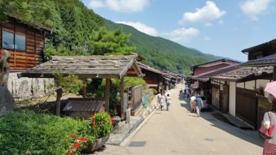 夏の信州　奈良井宿　１日目