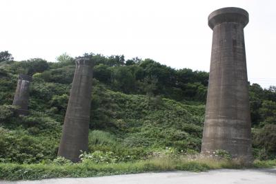 北海道旅行記２０１６年夏（６）松前城と松前線廃線跡巡り・橋脚・橋台編