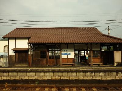 2016年　8月　岡山県　建部駅