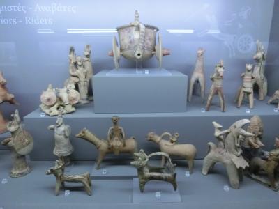 キプロス考古学博物館　（戦士とライダーの像）