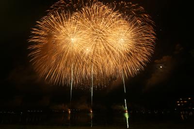 旅するイルカ♪　信州～北陸　4日間の旅へ　Day3　片山津温泉花火大会編