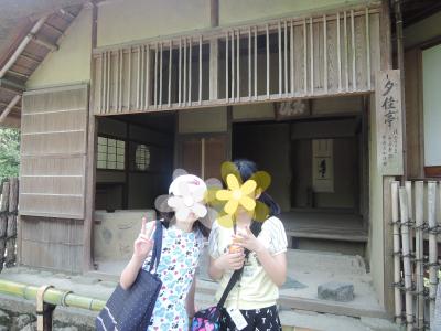 真夏の京都を家族旅行1