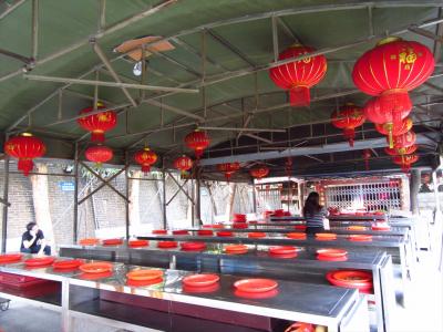 深セン福田区★ひとり飲茶＠春満園　と　たまたま見つけた崗辺村伯公廟