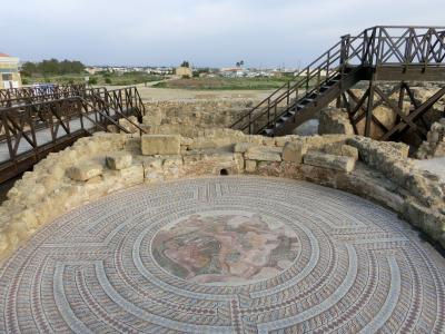 パフォス古代遺跡　（テセウスの家）