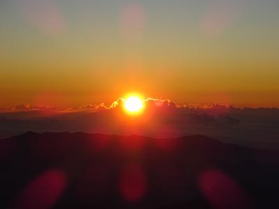 富士登山　須走口五合目より　（申年小縁年参り）②