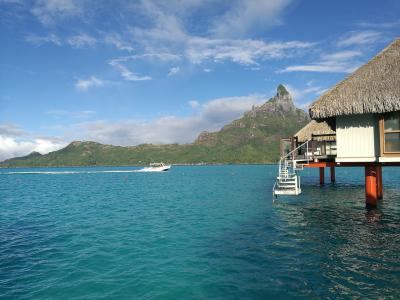 タヒチ~ボラボラ島~1日目 挙式+ハネムーン(到着編)