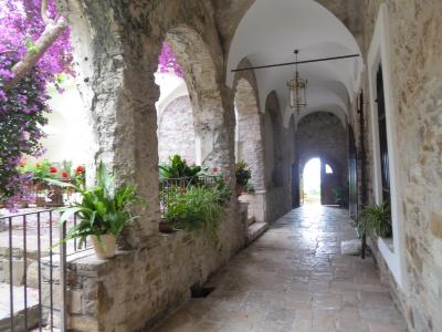 夏の優雅な南イタリア周遊旅行♪　Vol242(第13日)　☆Agropoli：アグロポリのホテル「San Francesco Resort」のキオストロは美しい♪