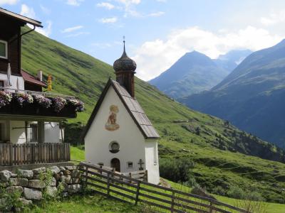 オーストリア　チロル州ゼルデン　フェント村からHOCHJOCH　HOSPIZへ　その１　2016年【11】