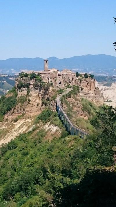 チャオ！イタリア！オルチャ渓谷～天空の村チビタ・ディ・バニョレージョ～ローマ到着⑦