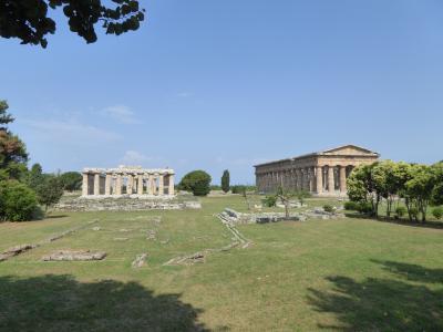 夏の優雅な南イタリア周遊旅行♪　Vol257(第14日)　☆Paestum：世界遺産パエストゥム　憧れの古代ギリシャ神殿へ♪