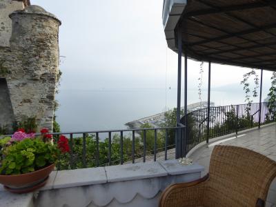 夏の優雅な南イタリア周遊旅行♪　Vol271(第15日)　☆Agropoli：アグロポリのホテル「San Francesco Resort」朝の風景を眺めながら朝食♪