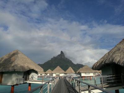 タヒチ〜ボラボラ島〜6日目 挙式+ハネムーン(出島編)