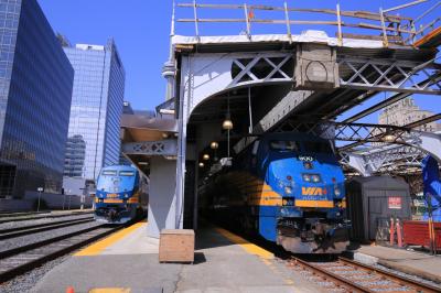 2016年7月 AmtrakとVIA Railで行くアメリカ・カナダ鉄道の旅 (４) VIAコリドー号乗り鉄編