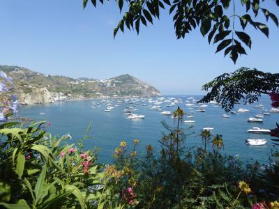 夏の優雅な南イタリア周遊旅行♪　Vol309(第16日)　☆Isola d'Ischia/S.Angelo：「Hotel Miramare Sea Resort」の「Parco Termae」へ美しい夏の風景♪