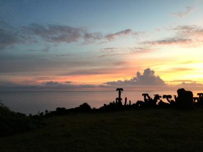 与那国島 朝日  東崎 サンニヌダイ