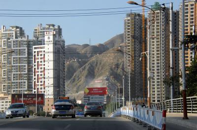 2013年中国新疆放浪記086・蘭州戻り～久々感漂う蘭州到着