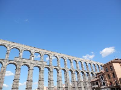 2016　スペイン・ポルトガルの旅11　セゴビア　水道橋、アルカサールへ