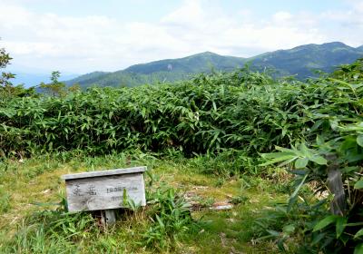 兀岳（１６３６m）、夏焼山（１５０３ｍ）　中央アルプス南部の山