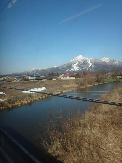 観光はなしだけどちょこっと日帰り旅、快晴の会津まで