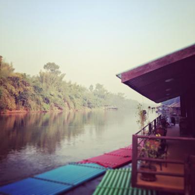 2015年タイ旅行 カンチャナブリのいかだリゾート