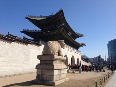 息子達と韓国旅行 1日目