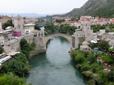 クロアチア、スロベニア他10日間の旅　１６　ボスニア紛争と負の世界遺産の町モスタル