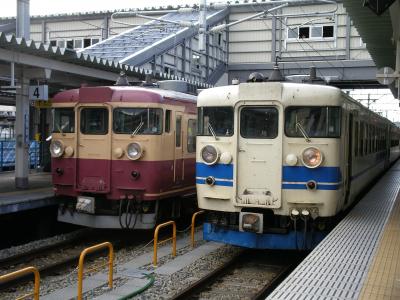 2009夏 北陸本線～高山本線18きっぷ長距離鈍行旅』富山市(富山県