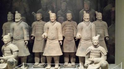 始皇帝と大兵馬俑