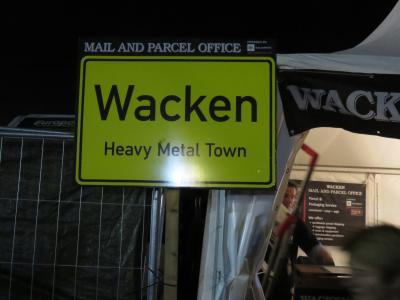 ドイツのメタルフェス「WACKEN OPEN AIR　2016」へ再び...初日編!!