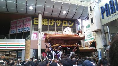 2016年岸和田だんじり祭り　パレード観覧記