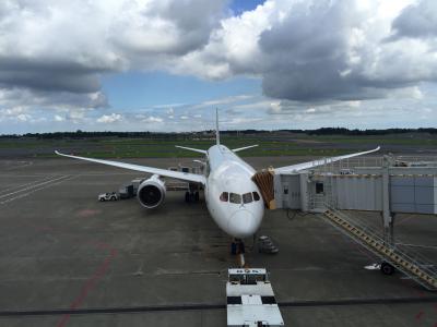 日本航空　787-9　JAL SKY SUITE　　成田→クアラルンプール　ビジネスクラス　搭乗記