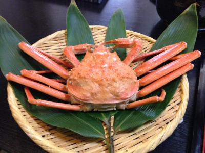 岩井屋でカニ三昧