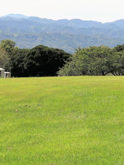 富津3/3  マザー牧場　房総の山並み 緑深く　☆鹿野山の周囲はのどか