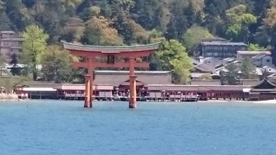 初めて訪れるた世界遺産 厳島神社