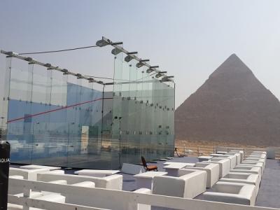 スカッシュの国際トーナメント＠ピラミッド！