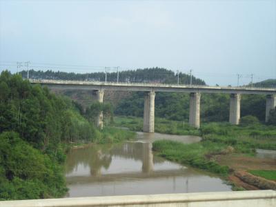 中越国境の旅17★南寧★バスで国境の町東興から南寧へ