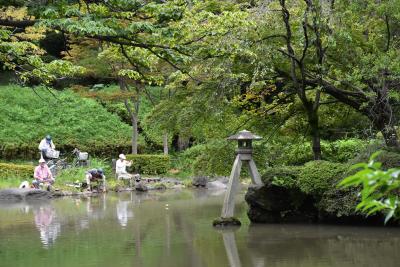 有栖川宮記念公園の湧き水をたどり広尾界隈の散策（東京）