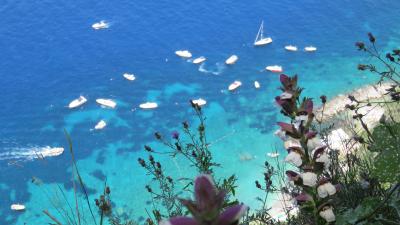 とっておきの場所を見つける旅　南イタリア旅行　景色は最高カプリ編