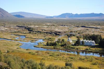 アイスランドの大自然を満喫！その2 ゴールデンサークルのシンクヴェトリル国立公園へ