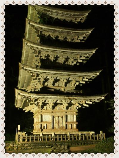 羽黒山出羽神社　国宝・五重塔を見なくっちゃ！！そして・・・２４４６段の石段は・・・もう脚が動きません〜〜！！