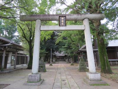 久しぶりに初秋の神明社を訪問する