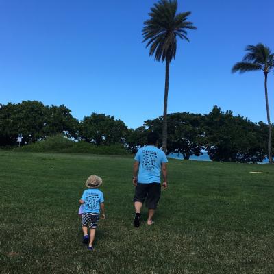 タロさん(４歳)の「ハワイ楽しかったよ♪」４