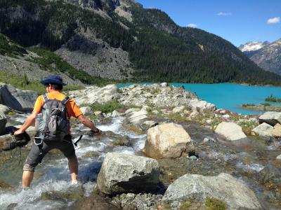 カナダ ウィスラー ハイキング 2016夏：08/15::絶景が続くジョフレレイクトレイル